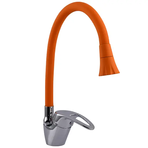 Смеситель для кухни Globus Lux Caprice GLCA-0103SA-R07 латунный с боковой ручкой для длительного использования и надежности - фото 3