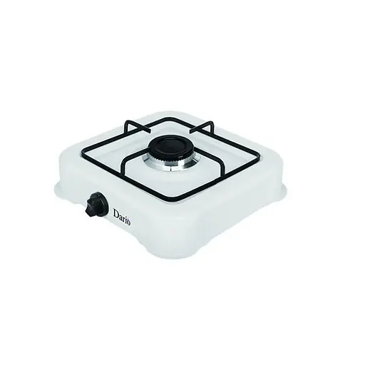 Настільна плита газова DR105G White таганок газовий, Dario 87792 - фото 1