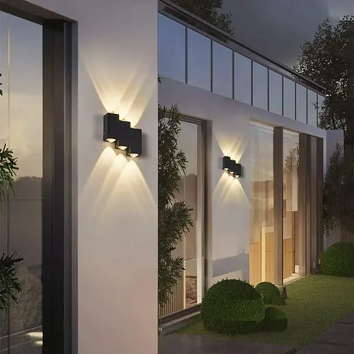 Подсветка Brille фасадная LED 8W WW IP54 BK (AL-620/8) - фото 3