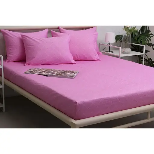 Простыня на резинке с наволочками TAG Tekstil 160х200х20 см 000267579