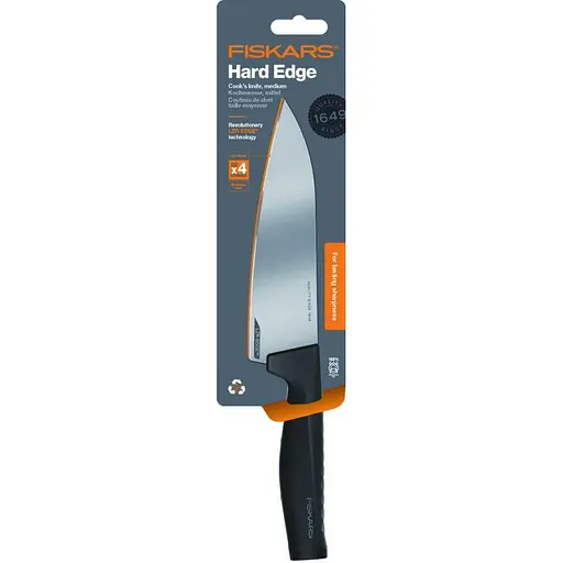 Нож поварский Fiskars Hard Edge (1051748) - фото 5
