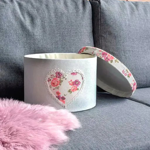 Короб для зберігання Handy Home Квіти 30х30х20 см різнокольорова (FB-22) - фото 2