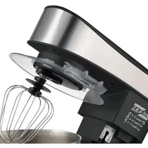 Кухонная машина комбайн Zepline ZP-137 Черный 3500 Вт - фото 4