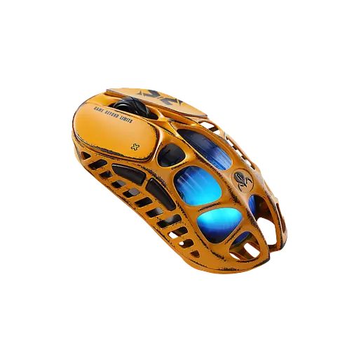 Мышь беспроводная Gravastar Mercury X Pro 8K Battle Worn Yellow - фото 3