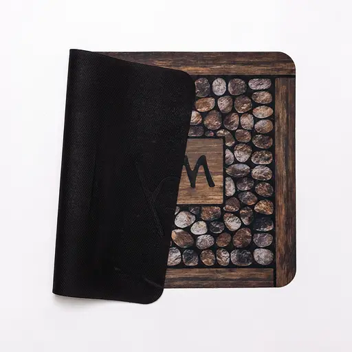 Придверный коврик 3d коврик из диатомита Welcom 38×58 (см) коврик для коридора при входе перед дверью коврик Yiwu HP-42-41 - фото 3