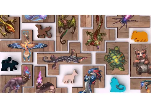 Настільна гра Geekach Games Острів котів: Кошенята і звірята (The Isle of Cats: Kittens + Beasts) (укр.) (GKCH045OKK) - фото 5