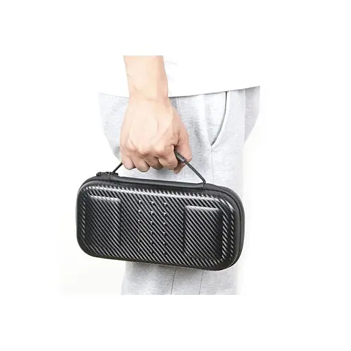 Чехол Amazon Basics Carrying Case (Carbon Black) (Nintendo Switch/ Switch Lite/ Switch OLED model) - фото 7