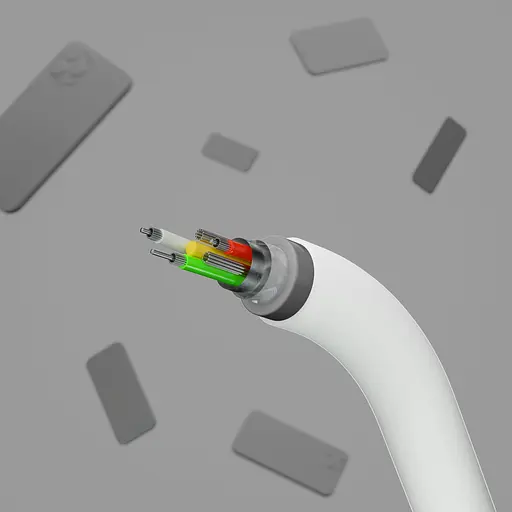 Belkin Кабель USB-A - USB-C силиконовый, с клипсой, 2м, белый - фото 6