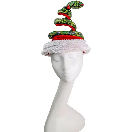 Капелюх з пружинкою Змійка - фото 1