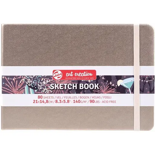 Блокнот для графики Royal Talens Art Creation А5 (14.8х21 см) 140г/м2 80л Pink Champagne - фото 1