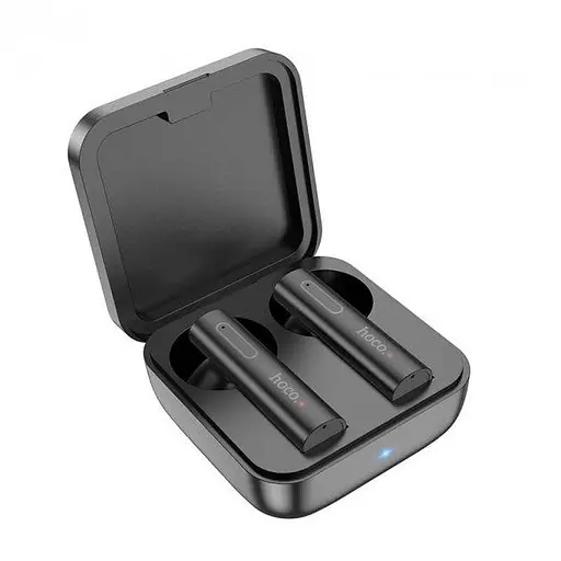 Беспроводные сенсорные наушники гарнитура Hoco DES12 Bluetooth Черный - фото 4