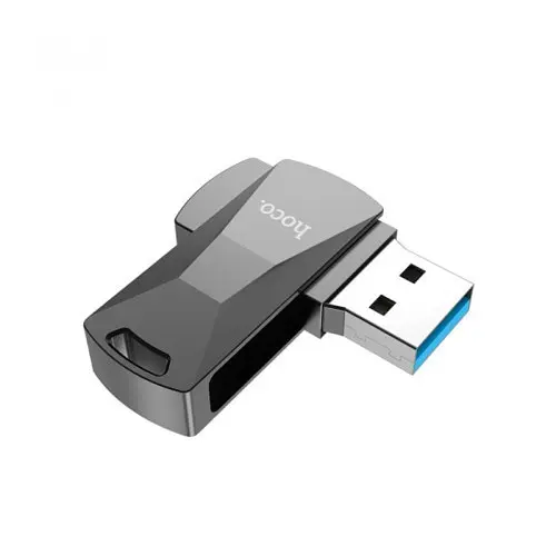 Флеш-накопитель USB Hoco UD5 Wisdom high-speed USB 3.0 16Gb черный - фото 5