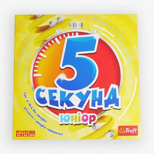Настільна гра Trefl 5 секунд Юніор (5 Second Rule Junior) (укр.) (01812) - фото 2