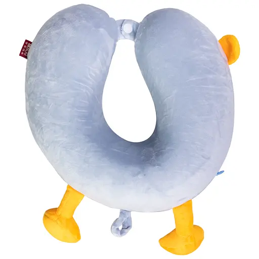 Подушка для шиї Duck U-подібна блакитний HP-56-4BL - фото 2