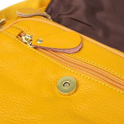 Кожаная сумка Vintage для женщин на каждый день 23.5х17х10 см sum0027567 - фото 6