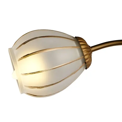 Люстра стельова Brille в спальню E27 60W BR (LK-506C/6) - фото 3