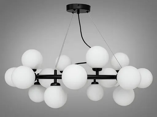 Люстра-підвіс в стилі Loft - Бульбашки на 20 ламп - фото 1