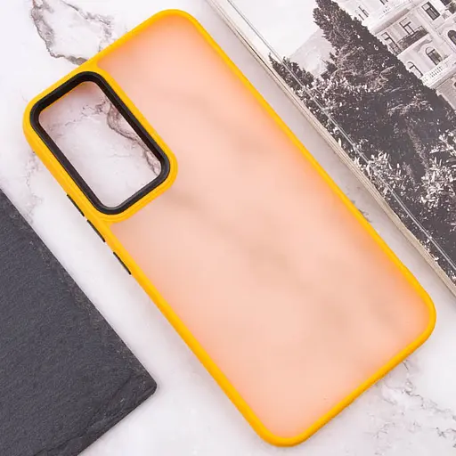 Чохол Epik TPU+PC Lyon Frosted для Xiaomi Redmi Note 12S Orange - фото 4