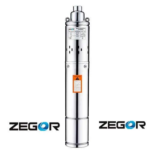 Насос глибинний шнековий Zegor 4QGD1.2-50-0,37 кабель 10 м 30412 - фото 2
