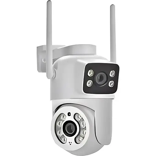 Камера видеонаблюдения HandyHeat 6MP ICESEE поворотная с двумя объективами A28 - фото 2