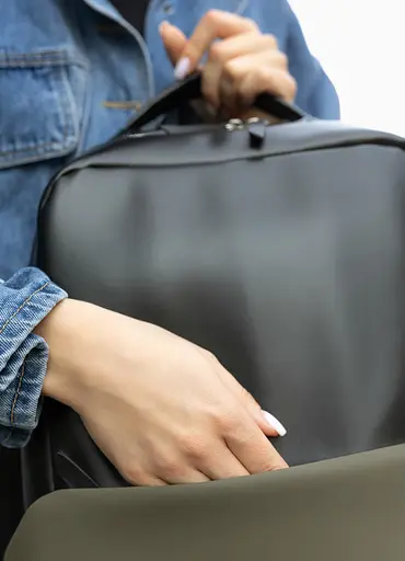 Жіночий рюкзак Sambag Zard Dart чорний з хакі 44 х 31 х 15 см (25523119) - фото 3