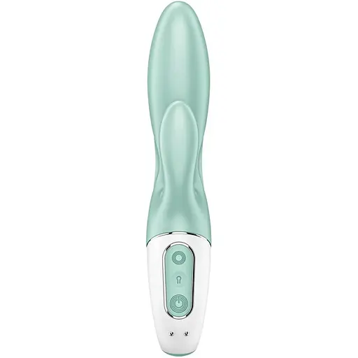 Вібратор-кролик Satisfyer Air Pump Bunny 5+ 21.5х3.6 см м'ятний