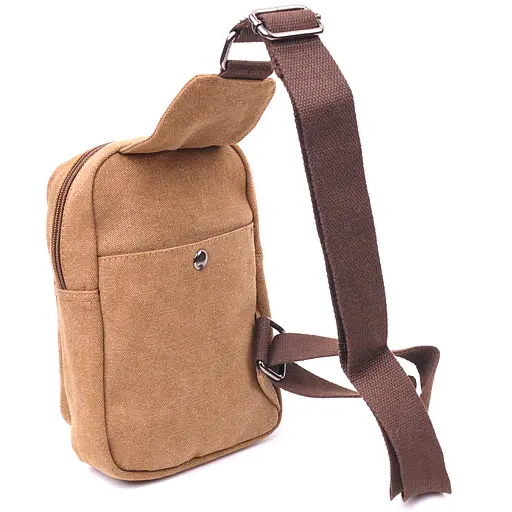 Мужская сумка через плечо текстильная практичная Vintage 15х22х6 см sum0021425 - фото 2