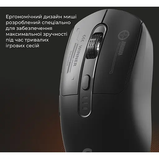 Миша GamePro Genesis Winner Wireless Black (GM079B) [140367] - фото 10