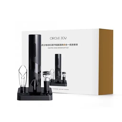 Винный набор Xiaomi Circle Joy Electric Wine Opener Gift Set 5 в 1 (CJ-TZ08) - фото 5