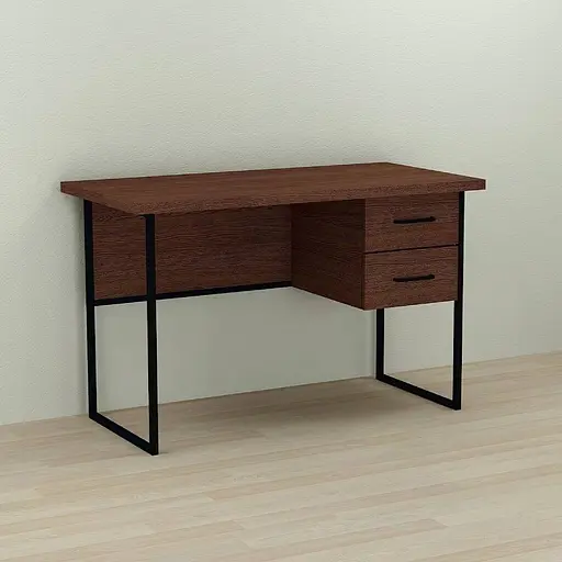 Компьютерный стол Ferrum-decor Таккота 75x100x60 черный ДСП Венге 32мм (FRD-101915)