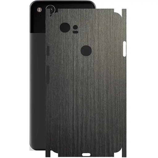 Захисна плівка StatusSKIN для Google Pixel 2 XL Корпус Вініл Дерево сріблясто-чорне - фото 1