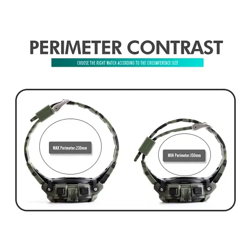 Дитячий наручний годинникSkmei 1266 Green, 1266GN (17090) - фото 6