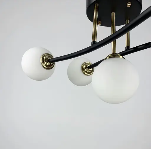 Стриманий світильник у чорному корпусі | Арт. YQ 309 | Line F - фото 6