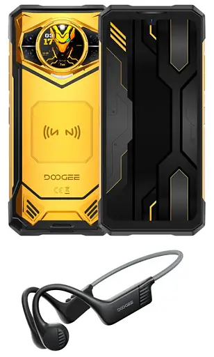 Смартфон Doogee S200X VIP Yellow - фото 3