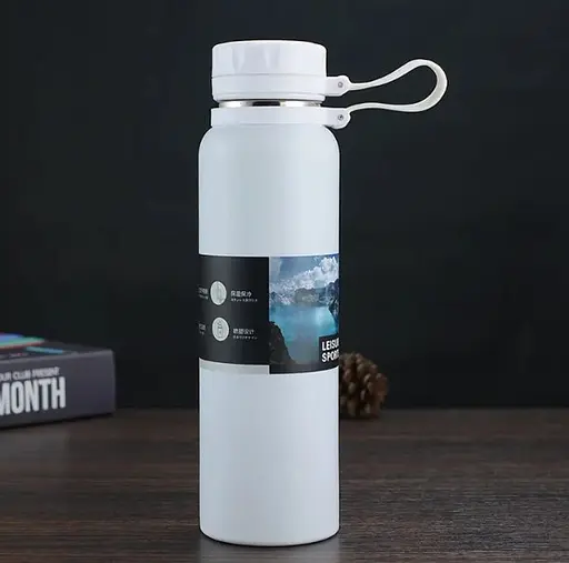 Термос Condor olDBro Stainless Steel Insulation Outdoor белый 800 мл - фото 2