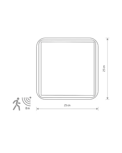 Світильник для ванної Nowodvorski 10040 Tahoe sensor - фото 2