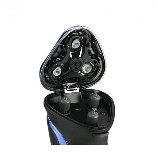 Електробритва бездротова VGR V-306 тример для бороди Black Blue (kz192) - фото 2