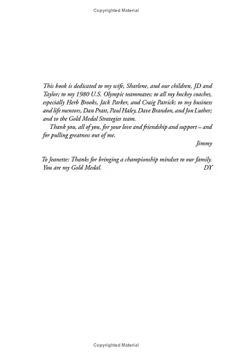 Gold Medal Strategies. Business Lessons From Americas Miracle Team - фото 4