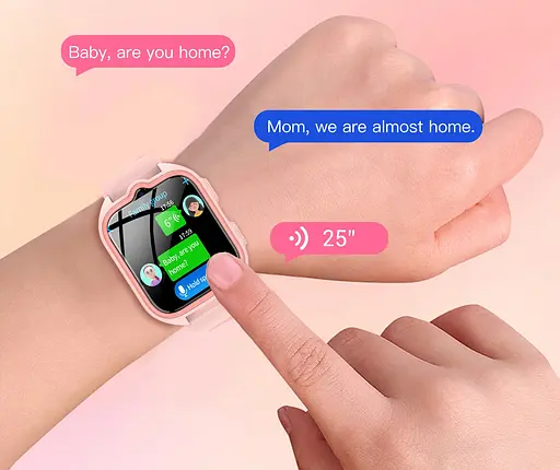 Годинник дитячий Blackview Z30 рожевий - фото 8