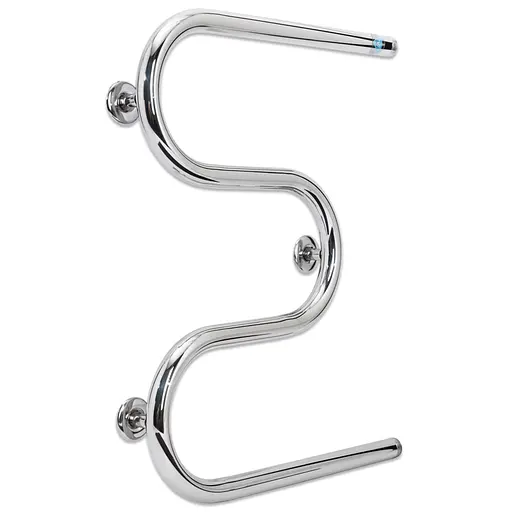 Полотенцесушитель Laris Змеевик 25 РС3 400x500 3/4" 71207170, Хром - фото 1