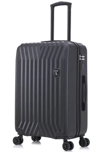 Валіза Semi Line 24" (M) Black (T5854-2) (DAS303039) - фото 1