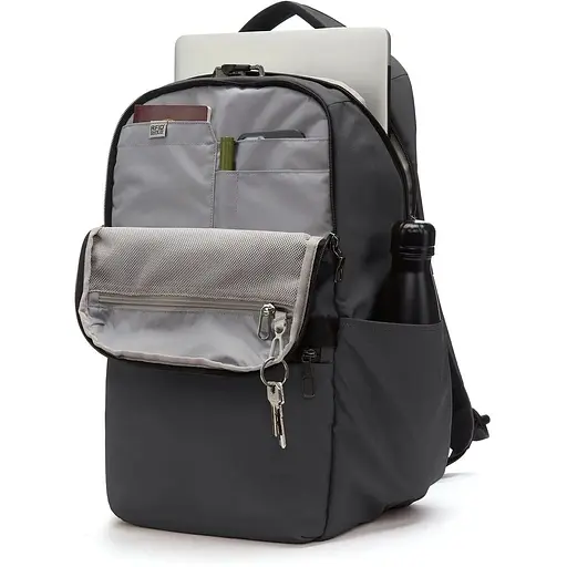 Рюкзак антикрадій Pacsafe Metrosafe X 25 л графітовий (30645144) - фото 8