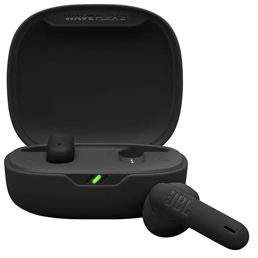 Bluetooth-гарнітура JBL Wave Flex 2 Black (JBLWFLEX2BLK) - фото 1