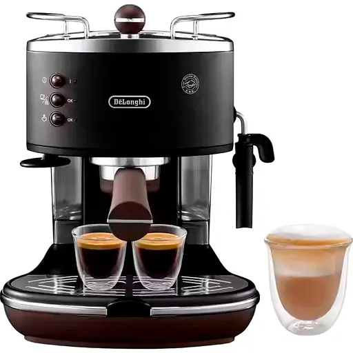 Кавоварка ріжкова DeLonghi Icona Vintage ECOV 311.BK [128801] - фото 2