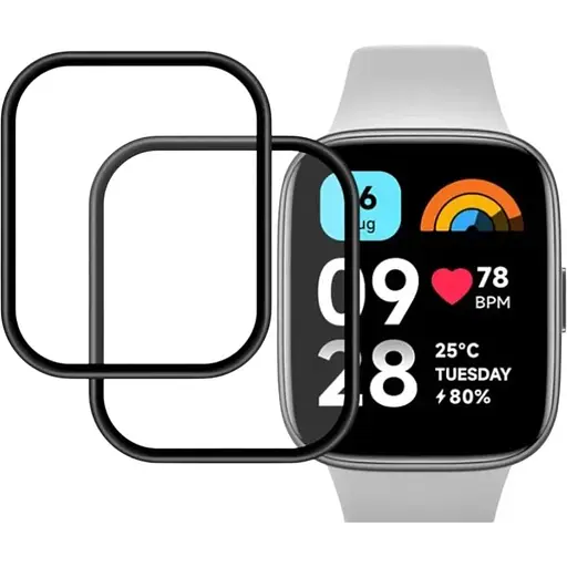 Защитная пленка DK CDK для Xiaomi Redmi Watch 3 Active / 3 Lite Composite Film box 2 шт. (016298) (black)