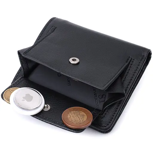 Кожаный женский кошелек ST Leather 10х11.2х1.5 см acs0029439 - фото 8