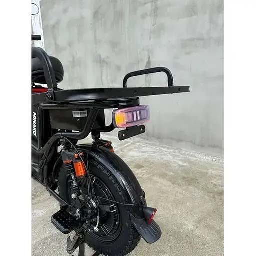 Электровелосипед Minako Monster Pro 18" 1000W 60V 26Ah гидравлические тормоза + грузовой багажник в комплекте - фото 15