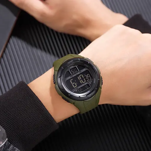 Наручний годинник чоловічий 1656GN Green Skmei acs0030643 - фото 3