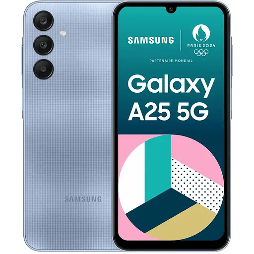 Смартфон Samsung Galaxy A25 5G 8/256Gb Blue (SM-A256B) - фото 2