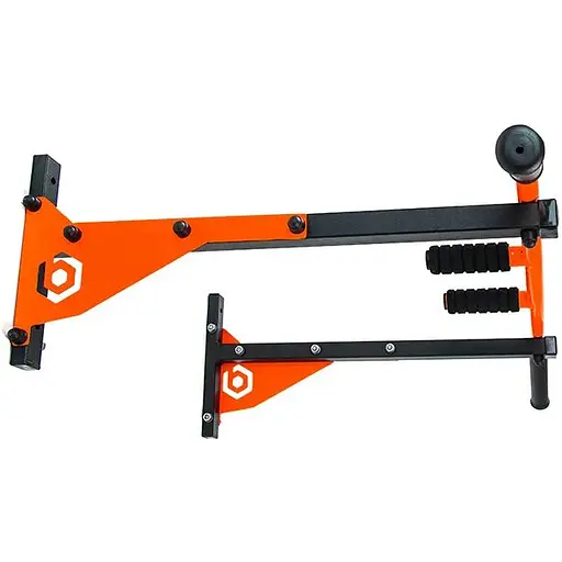 Настінний турнік Besport 3 хвата BS-T0004 червоний - фото 7